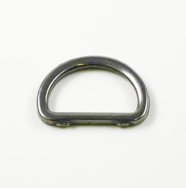 D-Ring, flach, 20 mm geschlossen Stahl rostfrei